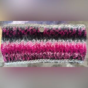 Spyder Women’s Ear Warmer Headband Brrr Berry Ski Snowboard Reversible Fleece